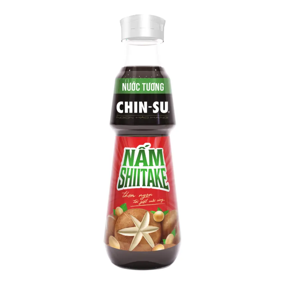 Nước Tương Nấm Shiitake, Shiitake Mushroom Soy Sauce (330ml) - CHIN-SU FOODS