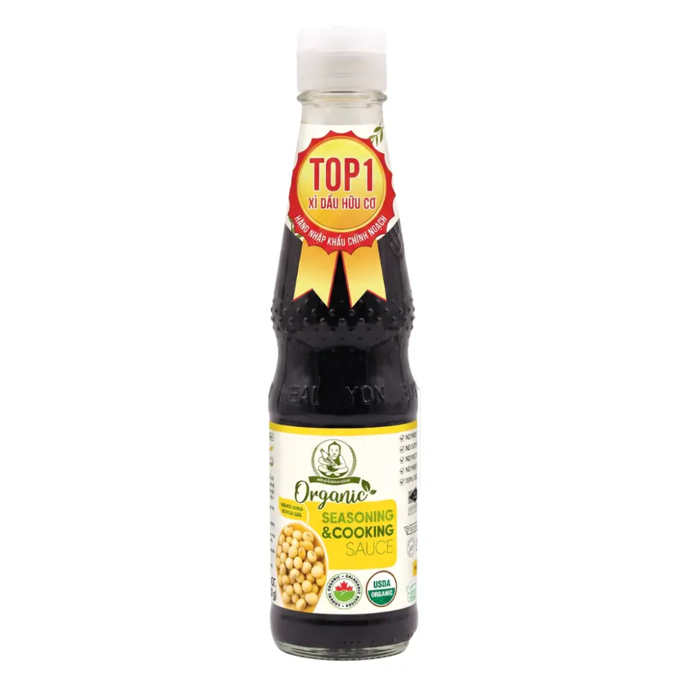 Xì Dầu Hữu Cơ, Organic Seasoning & Cooking Sauce (300ml) - HEALTHY BOY