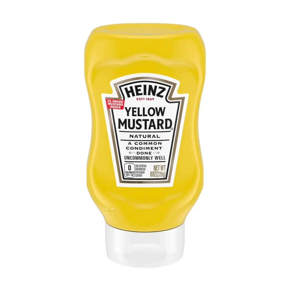 Mù Tạt Vàng, Natural Yellow Mustard, 8 oz (226g) - HEINZ