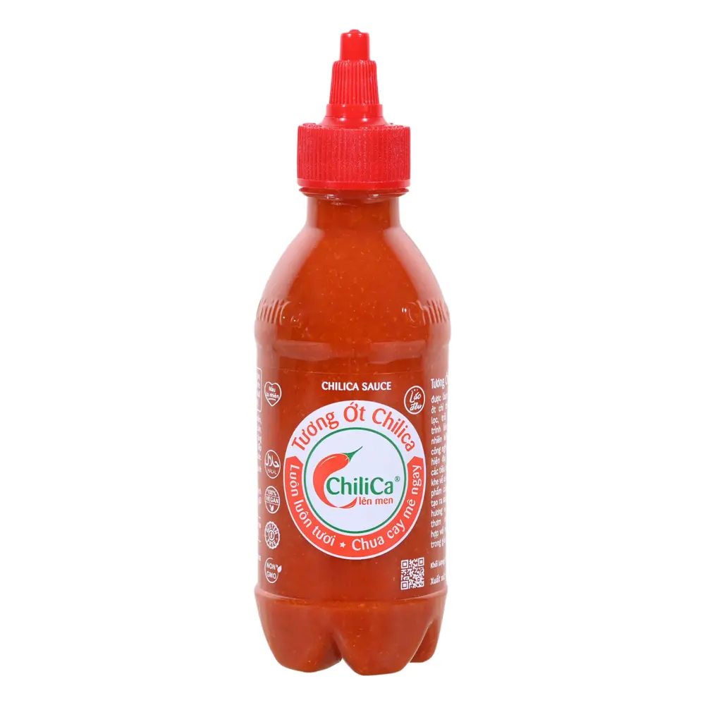 Tương Ớt Lên Men Chua Cay, Fermented Chilli Sauce (255g) - CHILICA
