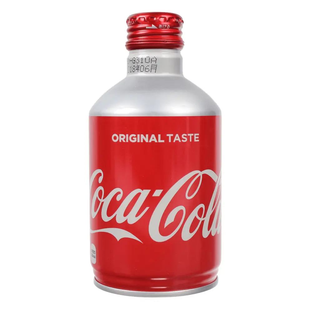 Coca Cola Tươi Dạng Chai Nắp Vặn, Japanese Coke, Metal Bottle (300ml) - COCA COLA