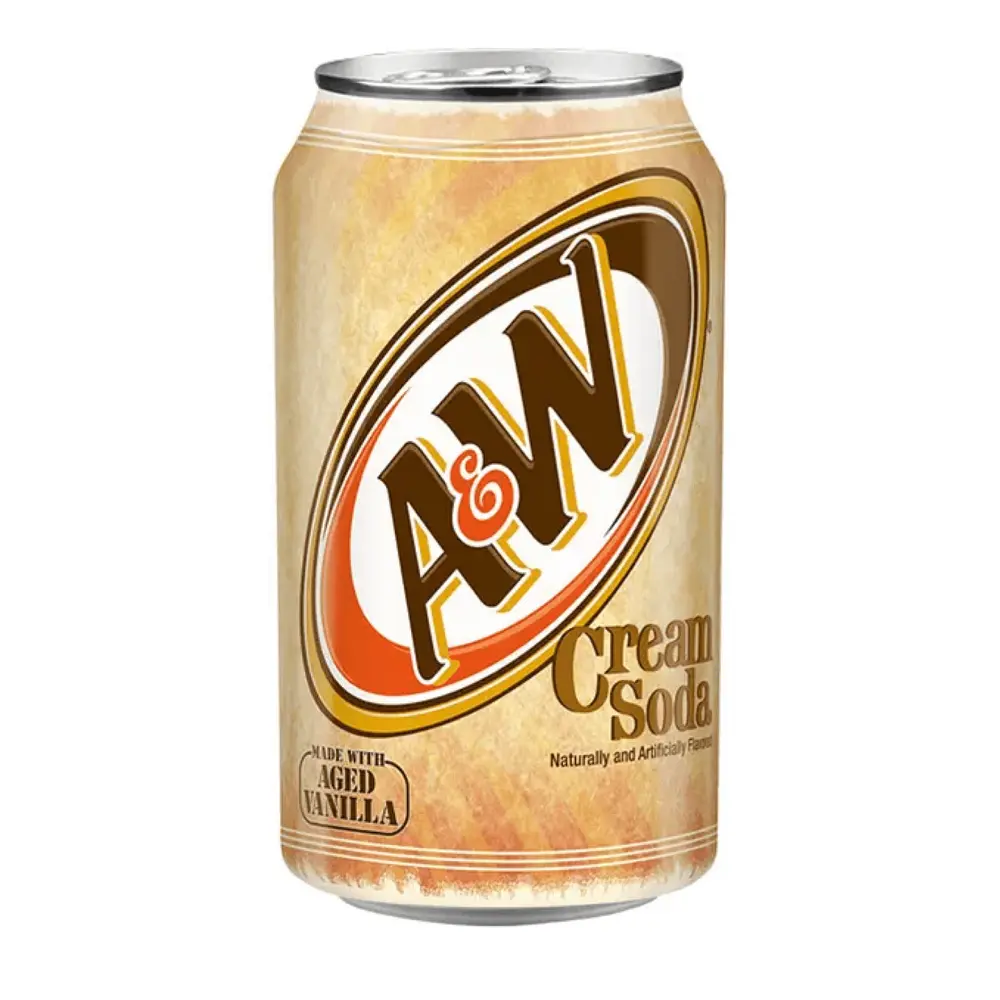 Soda Kem, Cream Soda, 12 fl oz (355ml) - A&W