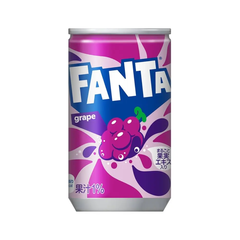 Nước Ngọt Fanta Nho, Fanta Grape (160ml) - COCA COLA