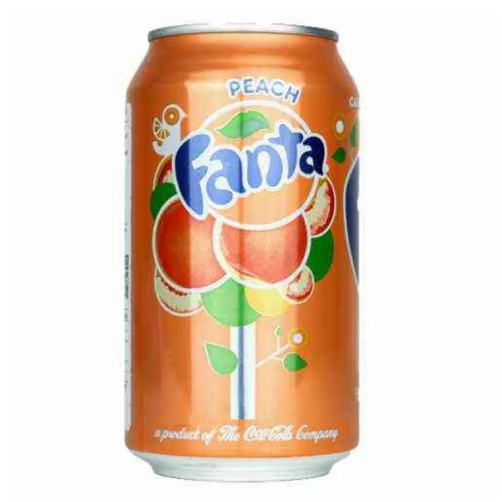 Nước Ngọt Fanta Đào, Fanta Peach, 12 fl oz (355ml) - COCA COLA