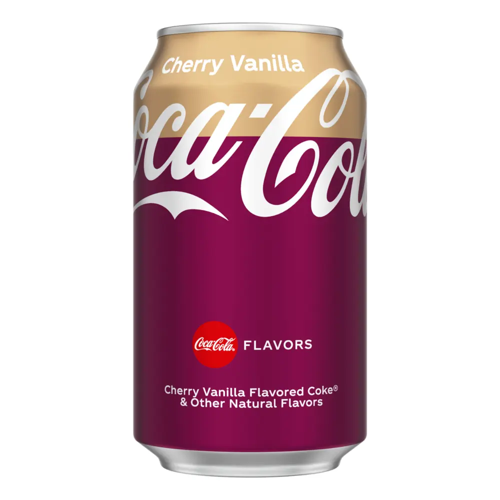 Coca Cola Vị Anh Đào Vani, Cherry Vanilla Flavored Coke, 12 fl oz (355ml) - COCA COLA