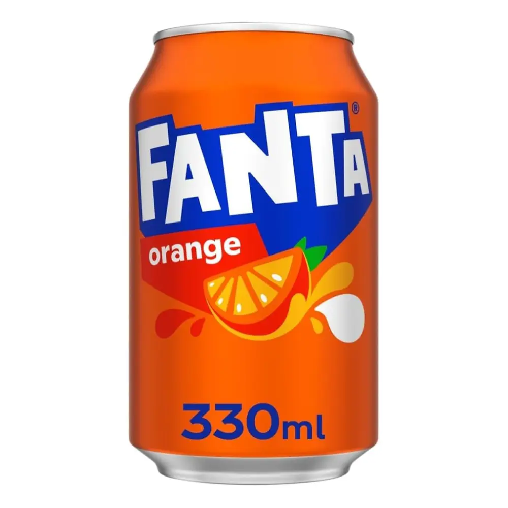 Nước Ngọt Fanta Cam, Fanta Orange (330ml) - COCA COLA