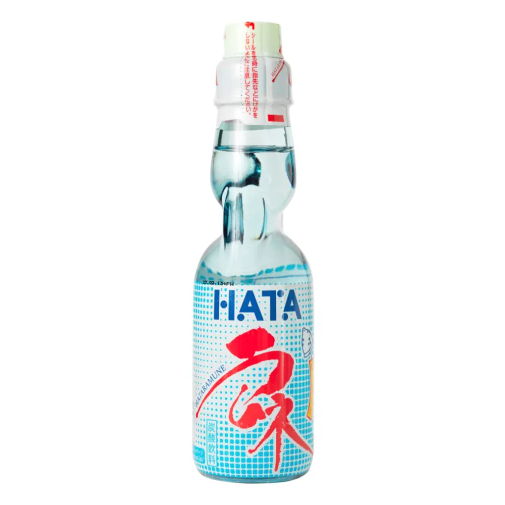 Nước Ngọt Có Ga Vị Tự Nhiên, Ramune Soda, Original (200ml) - HATA KOSEN