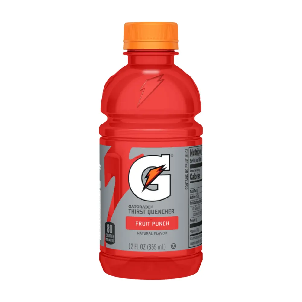 Nước Uống Thể Thao Vị Trái Cây, Thirst Quencher Sports Drink, Fruit Punch, 12 fl oz (355ml) - GATORADE