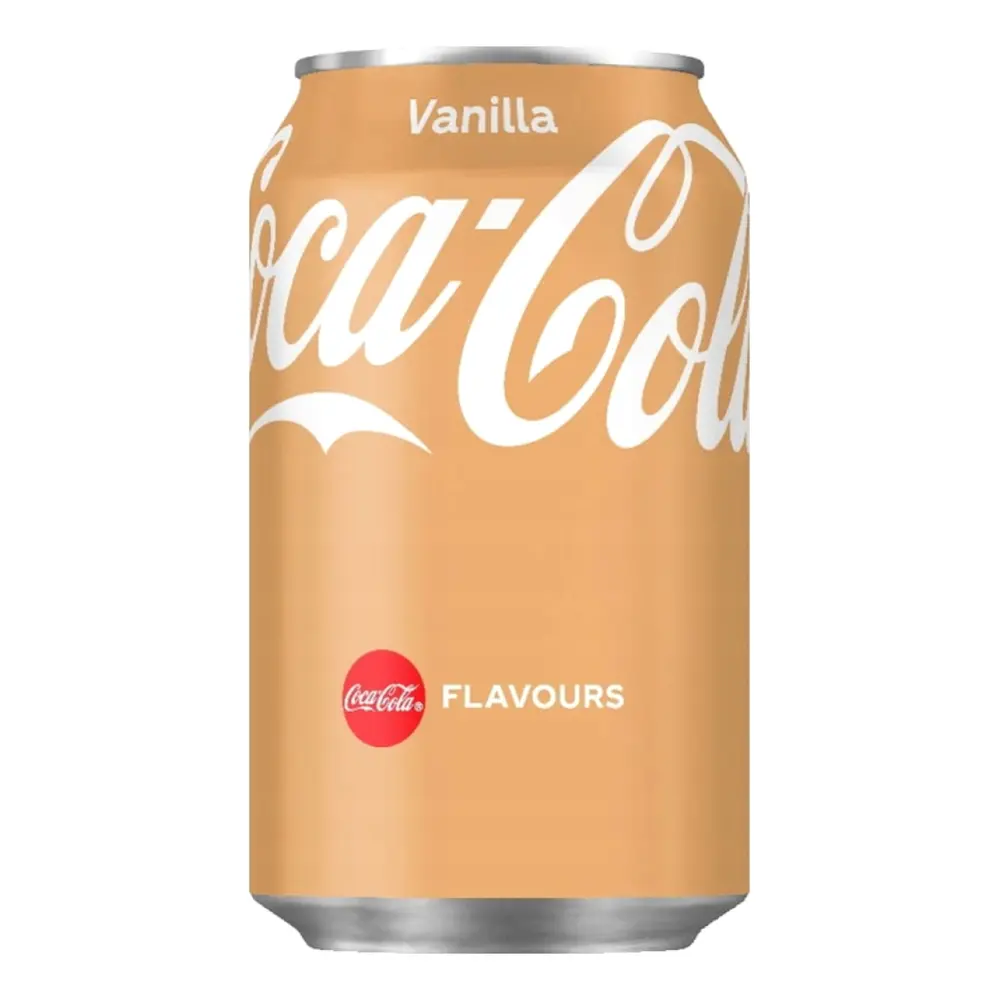 Coca Cola Vị Vani, Sparkling Soft Drink Vanilla Flavored Coke (330ml) - COCA COLA