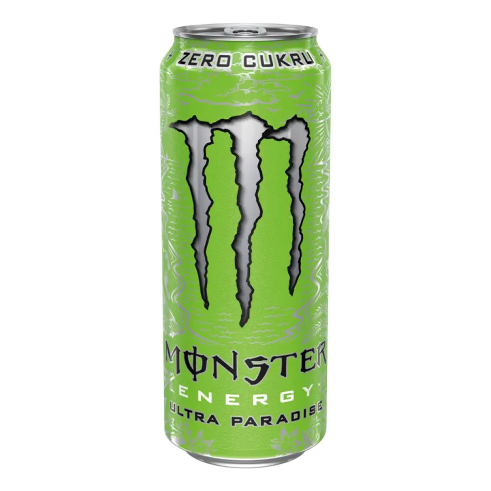 Nước Tăng Lực Không Đường, Energy Drink, Ultra Paradise, Zero Sugar (500ml) - MONSTER