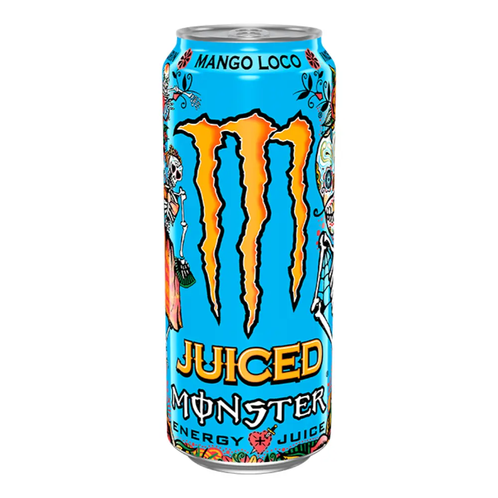 Nước Trái Cây Tăng Lực, Energy + Juice Drink, Mango Loco (500ml) - MONSTER