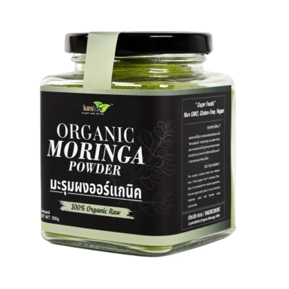 Bột Chùm Ngây Hữu Cơ, Organic Moringa Powder (150g) - LUMLUM