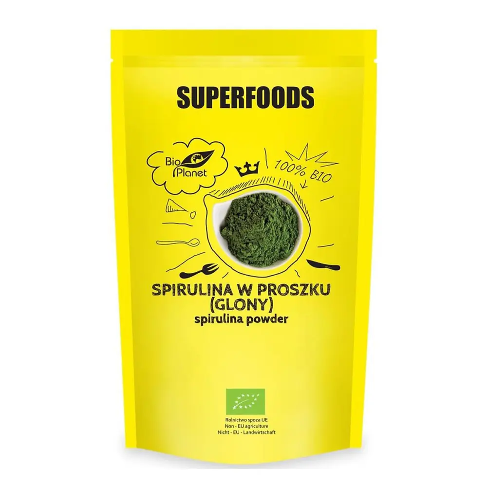 Bột Tảo Xoắn Hữu Cơ, Superfoods, Organic Spirulina Powder (200g) - BIO PLANET
