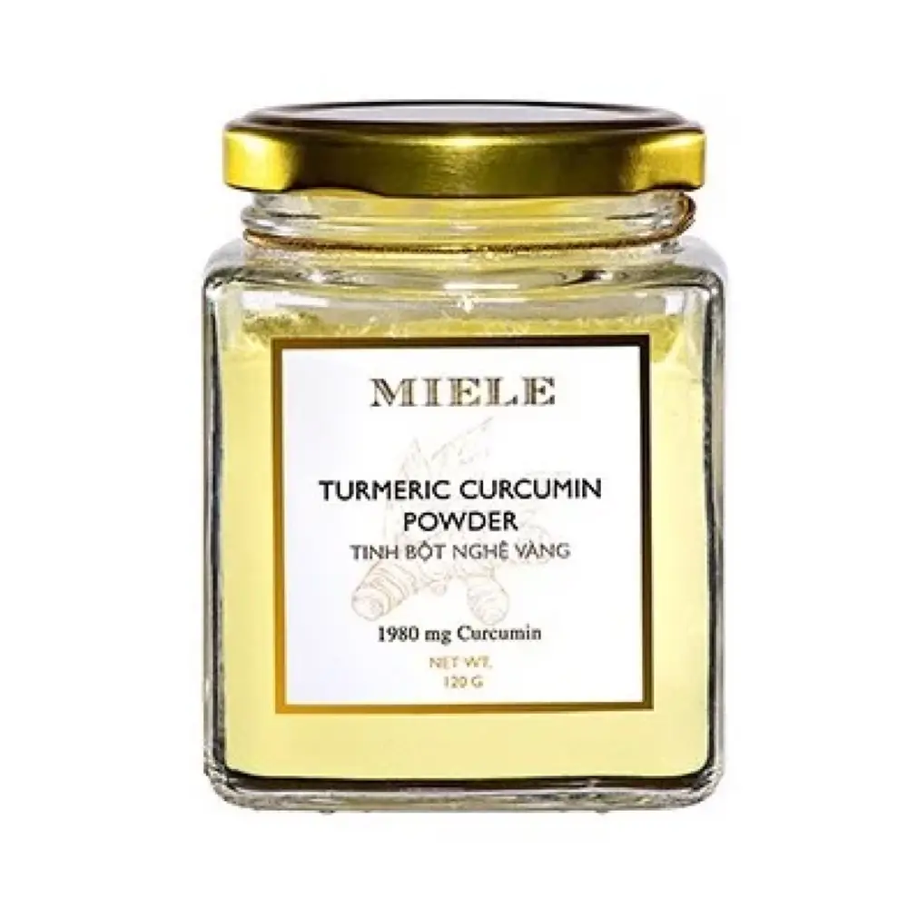 Tinh Bột Nghệ, Turmeric Curcumin Powder (120g) - MIELE
