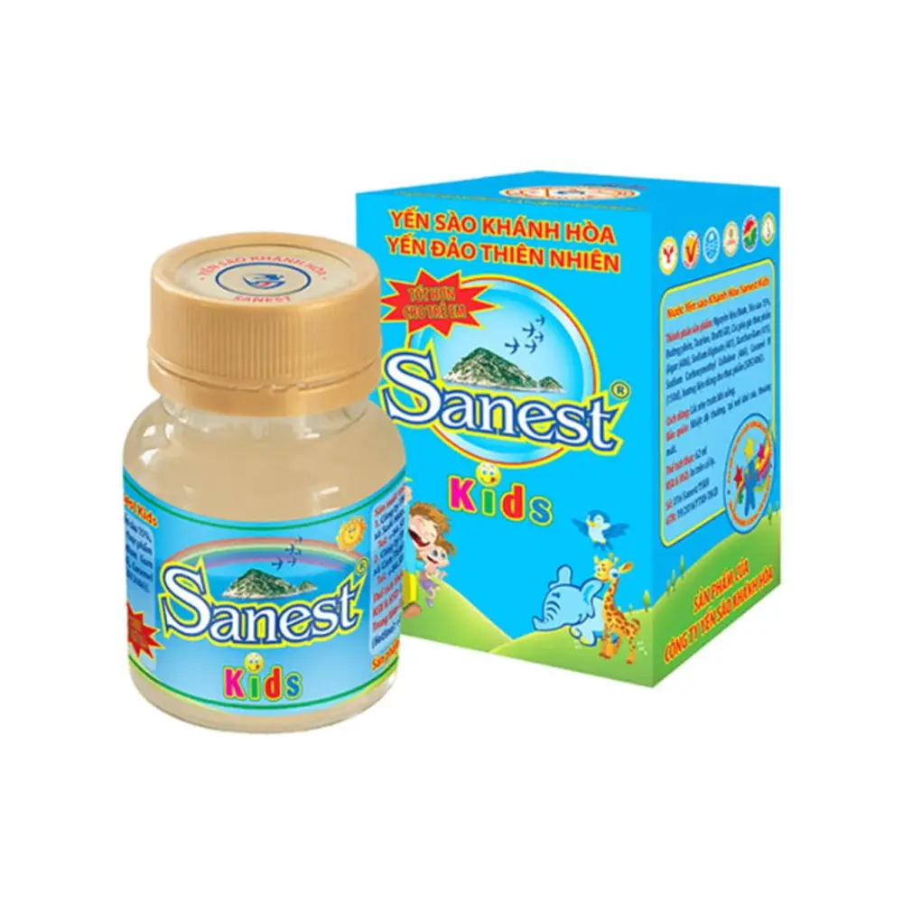 Nước Yến Sào Cho Trẻ Em, Sanest Drink for Kids (62ml) - YEN SAO KHANH HOA