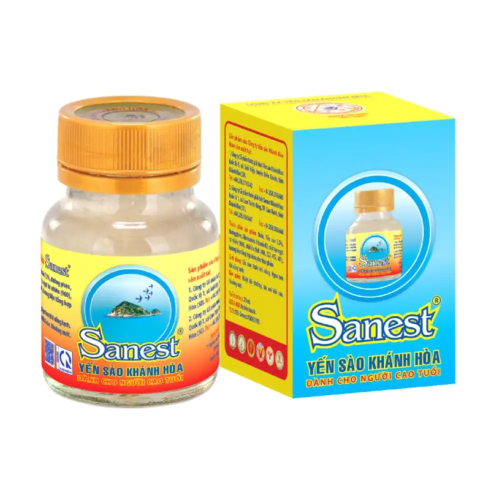 Nước Yến Sào Cho Người Cao Tuổi, Sanest Drink For Elders, 095 (70ml) - YEN SAO KHANH HOA