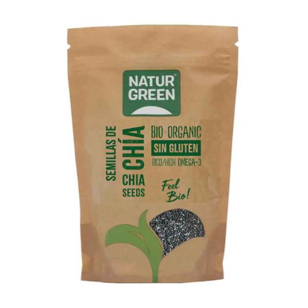 Hạt Chia Hữu Cơ, Organic Chia Seeds (250g) - NATURGREEN