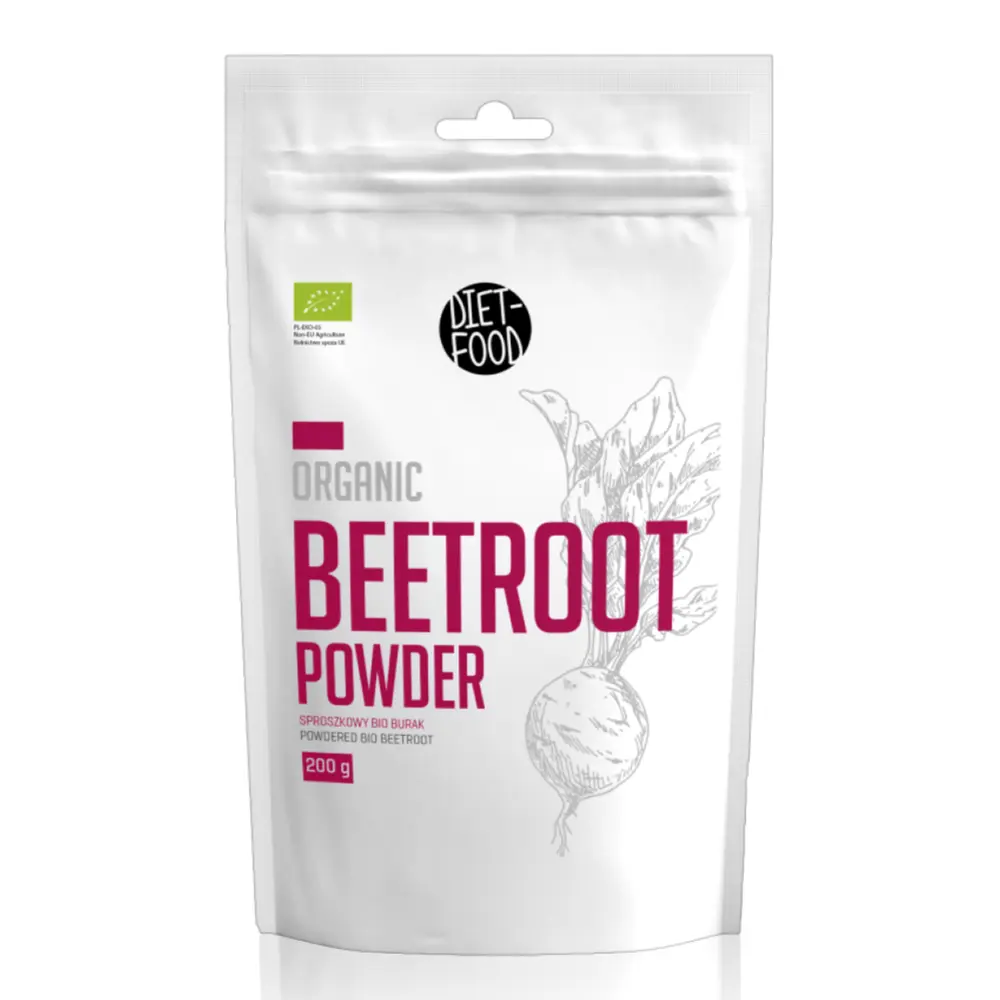 Bột Củ Dền Hữu Cơ, Organic Beetroot Powder (200g) - DIET-FOOD