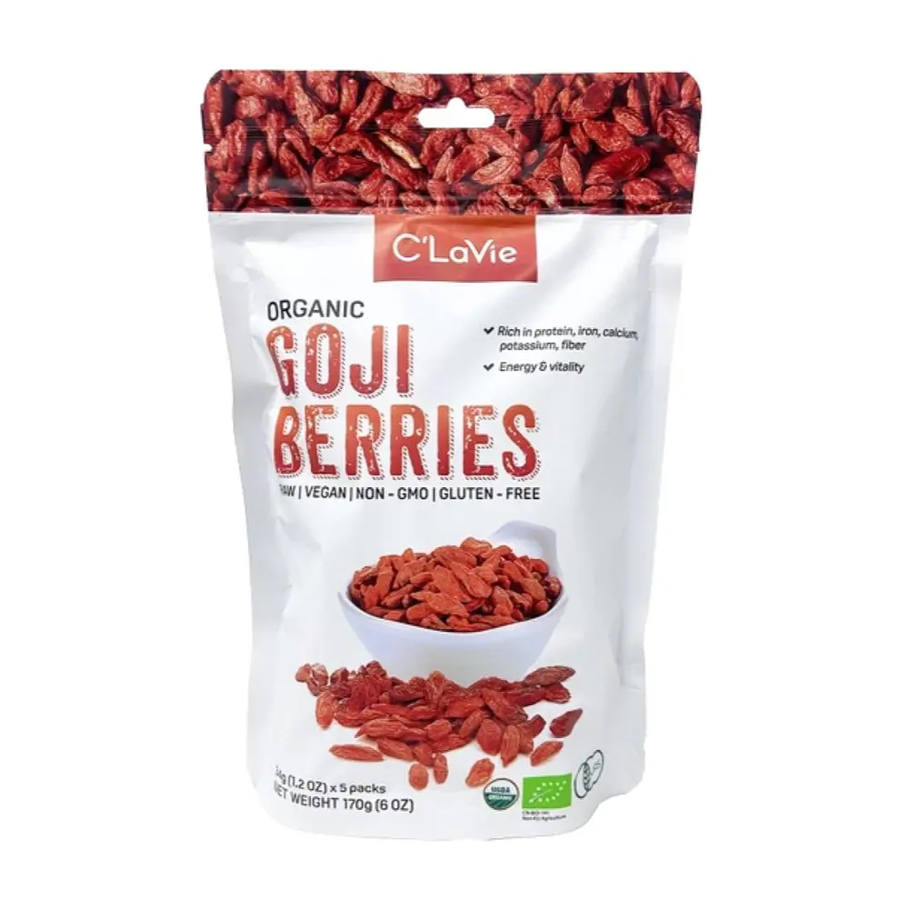 Kỷ Tử Hữu Cơ, Organic Goji Berries (170g) - C'LAVIE