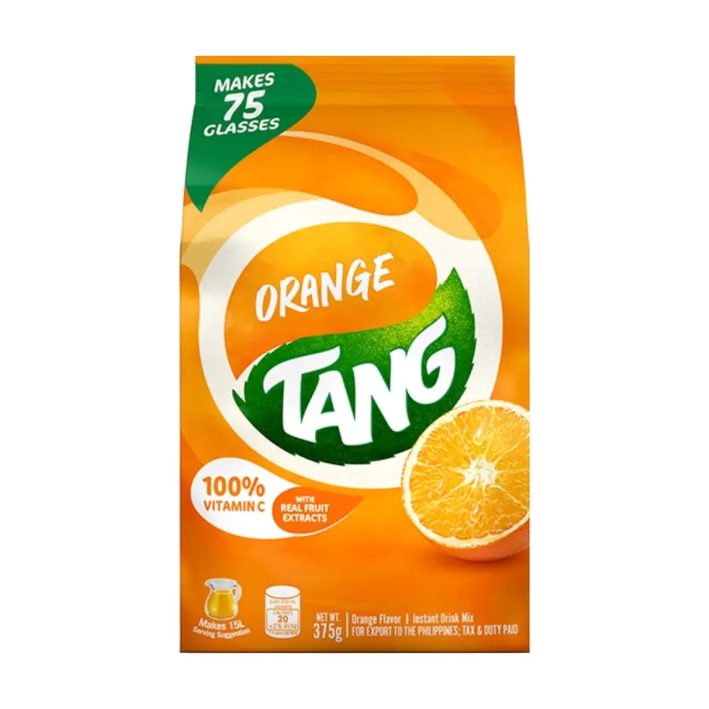 Bột Pha Nước Cam, Orange Flavor Instant Drink Mix, 75 Ly (375g) - TANG