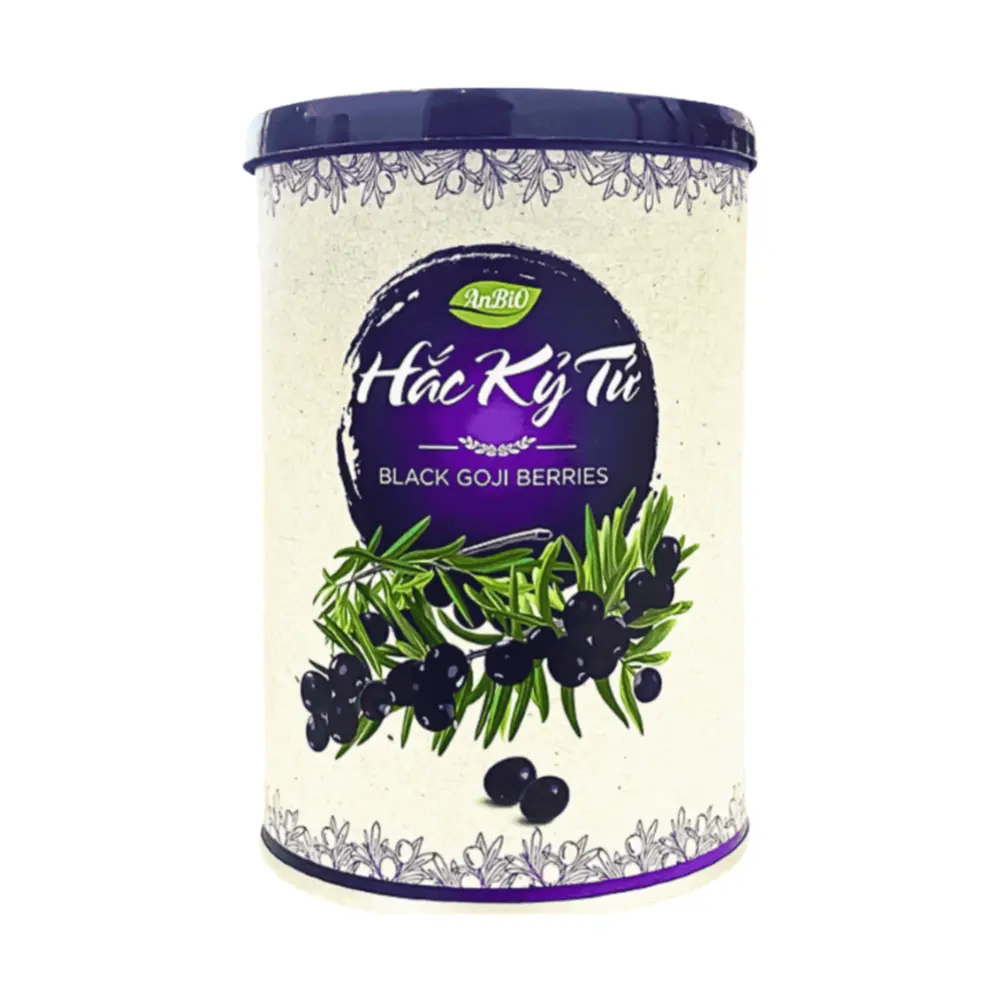 Hắc Kỷ Tử, Black Goji Berries (100g) - ANBIO