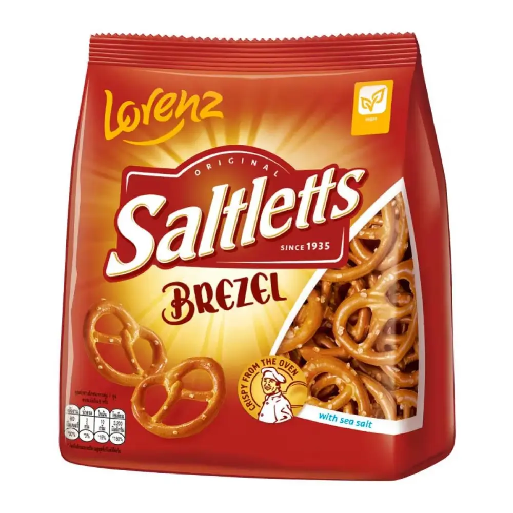 Bánh Xoắn Pretzel, Saltletts Brezel (150g) - LORENZ