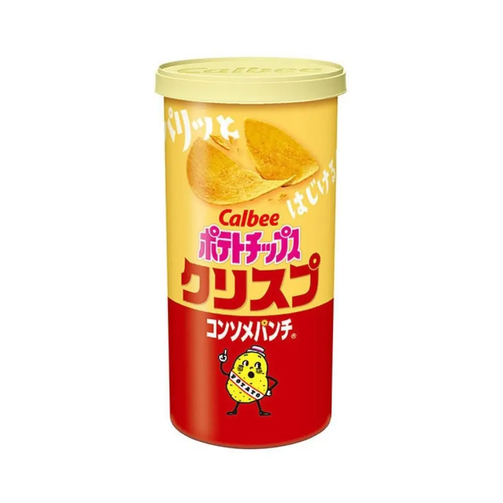 Khoai Tây Sấy Vị Súp, Soup Flavored Potato Chips (50g) - CALBEE