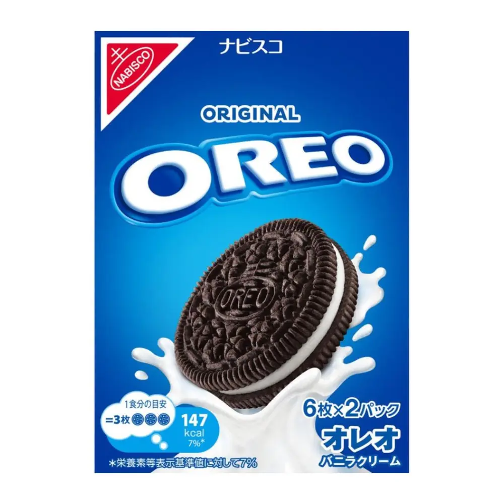 Bánh Oreo Nhật Bản, Oreo, Original, 12 Cái (116g) - NABISCO