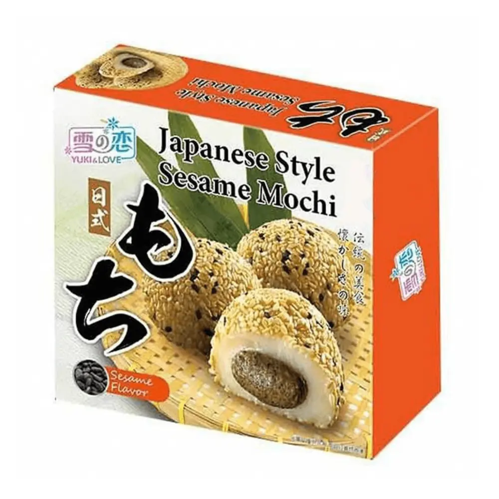 Bánh Bao Chỉ Nhật Bản Nhân Mè, Japanese Style Sesame Mochi (140g) - YUKI & LOVE
