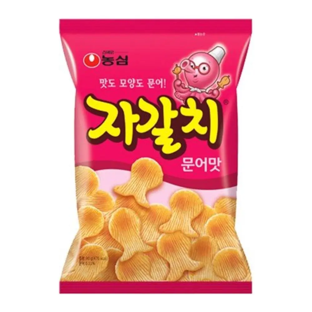 Snack Bạch Tuộc, Tako Chips, Seafood Flavor, 2.11 oz (60g) - NONGSHIM