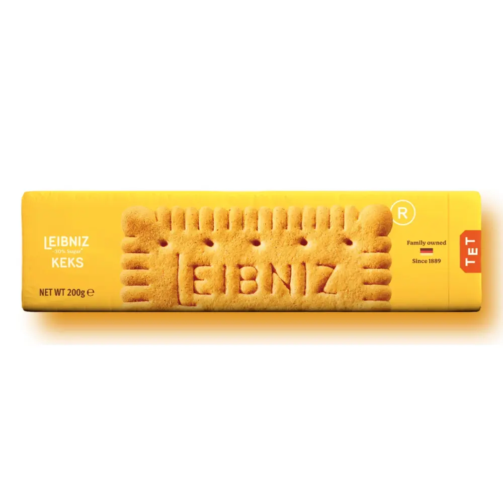 Bánh Quy Bơ Ít Đường, Leibniz, Butter Biscuit, 30% Less Sugar (200g) - BAHLSEN