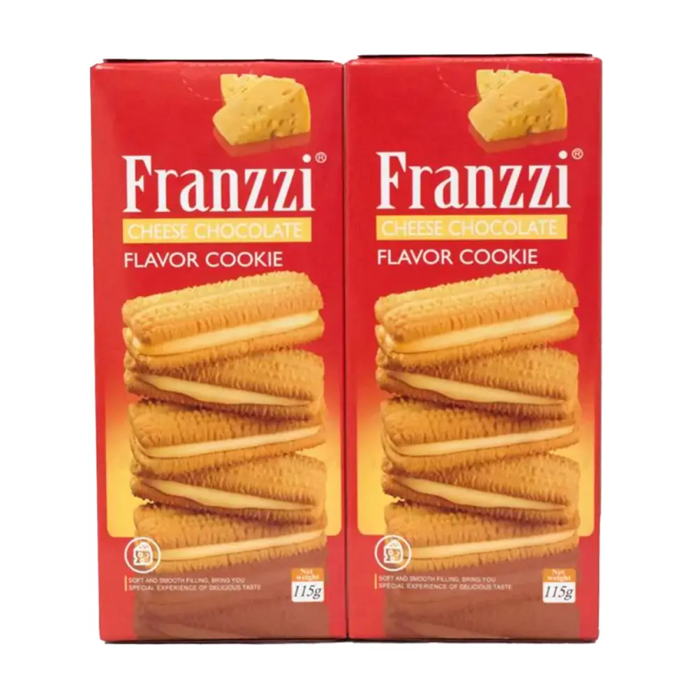 Bánh Quy Socola Phô Mai, Cheese Chocolate Flavor Cookie (115g) - FRANZZI