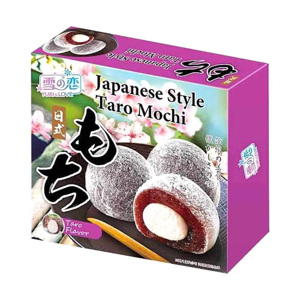 Bánh Bao Chỉ Nhật Bản Nhân Khoai Môn, Japanese Style Taro Mochi (140g) - YUKI & LOVE