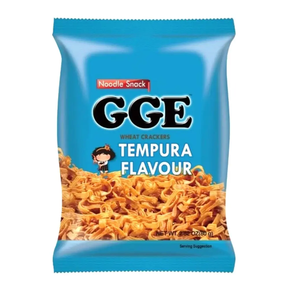 Snack Mì Giòn Vị Hải Sản, Wheat Crackers, Tempura Flavour, 2.82 oz (80g) - GGE