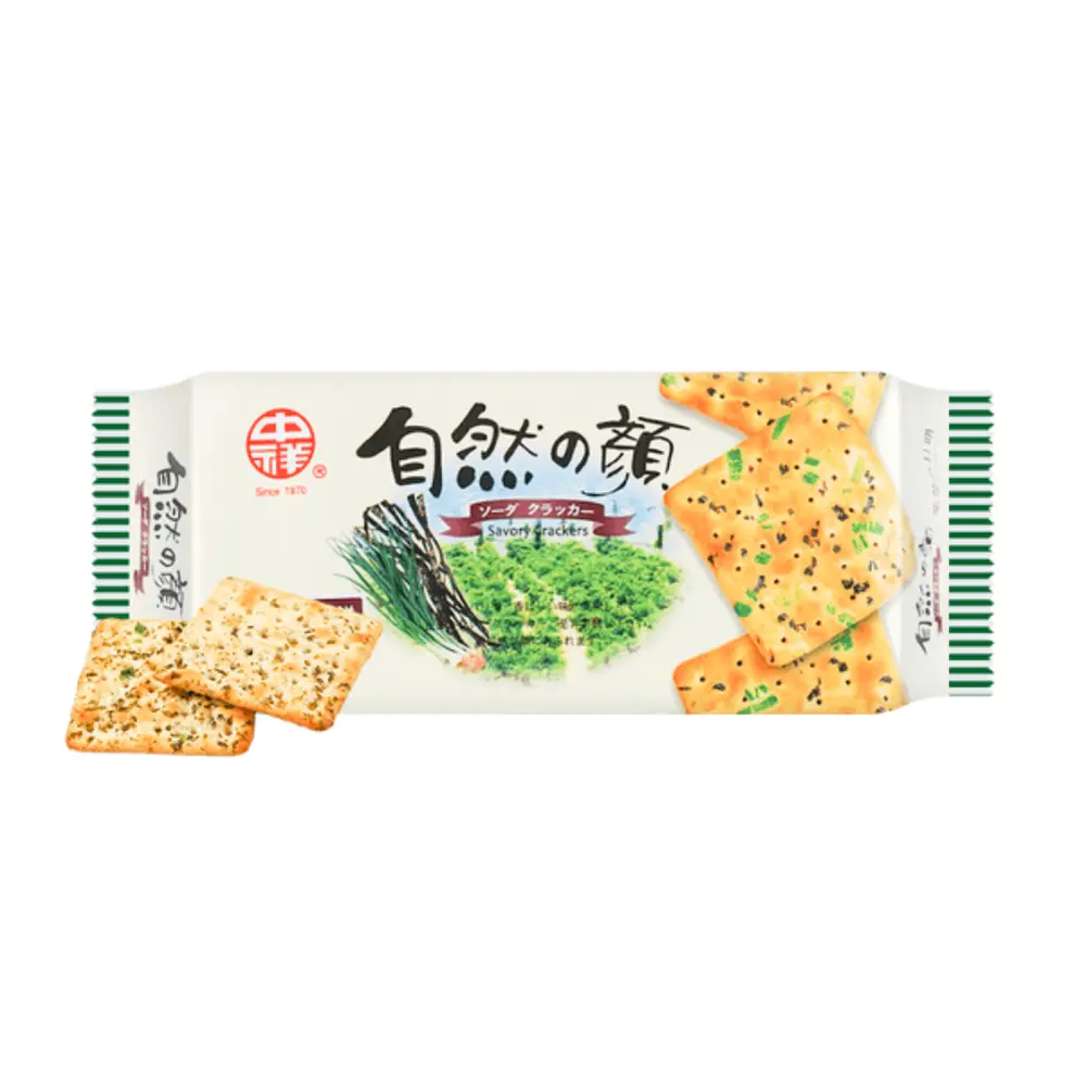 Bánh Quy Giòn Vị Rong Biển, Seaweed Crackers, 4.23 oz (120g) - CH FOODS