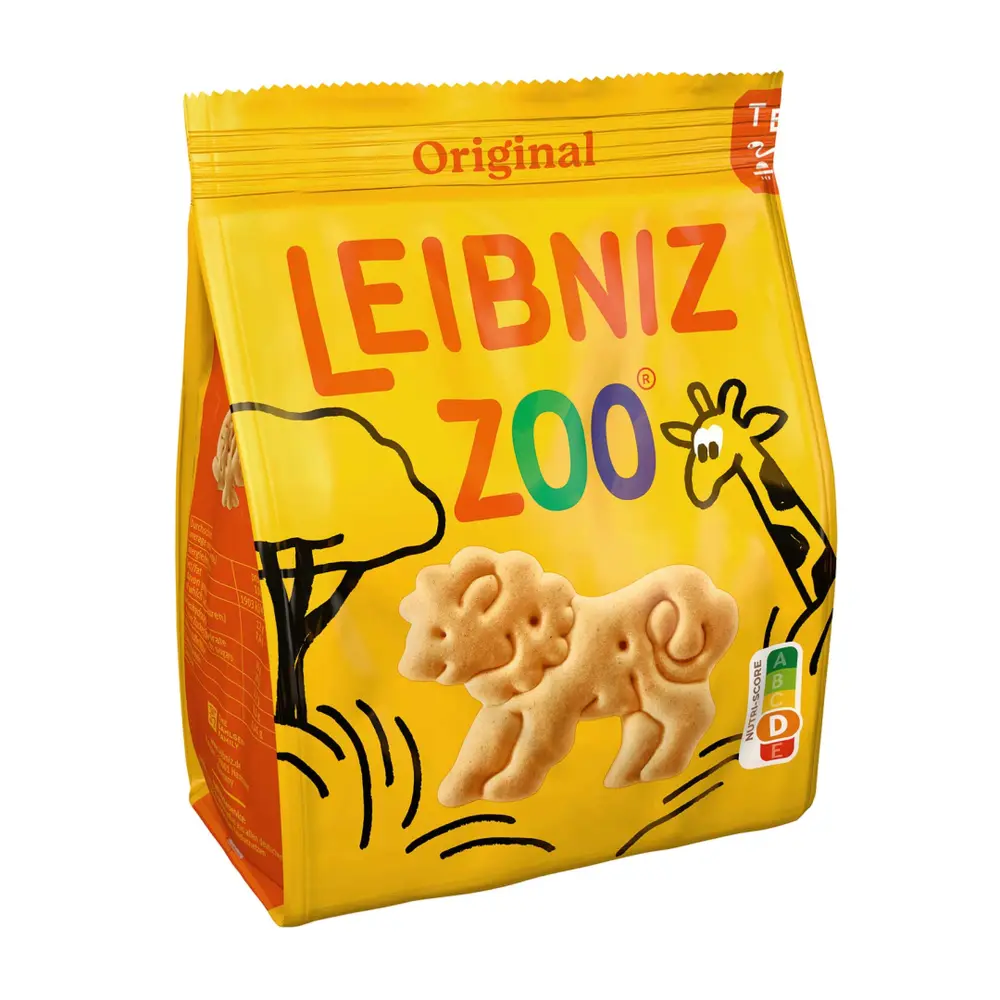 Bánh Quy Hình Sở Thú, Leibniz, Zoo, Orignal Butter Biscuits (125g) - BAHLSEN
