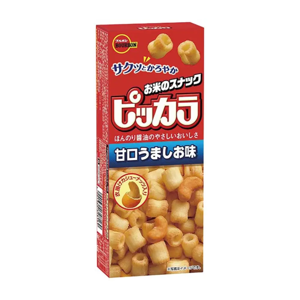 Bánh Giòn Hạt Điều, Piccara Sweet Umami Flavoured Snack (55g) - BOURBON