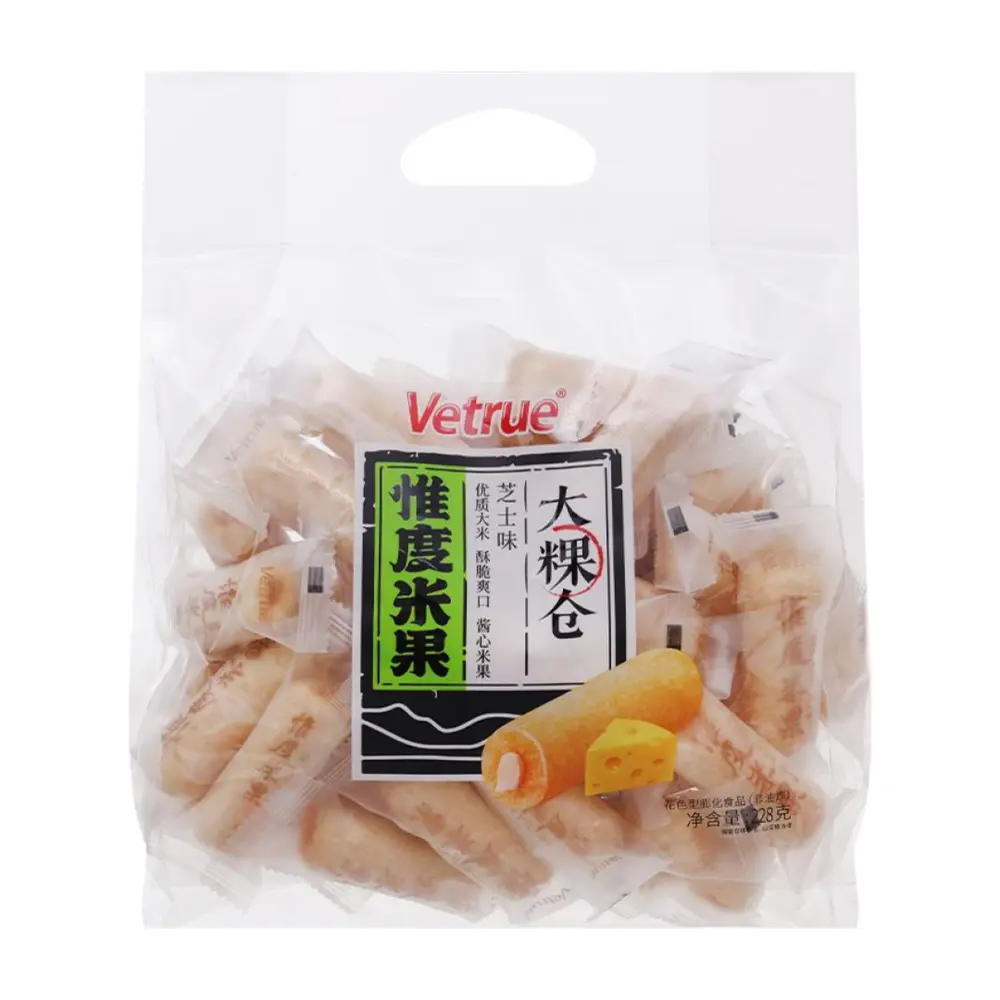 Bánh Gạo Nhân Phô Mai, Taiwanese Rice Cake, Cheese Flavor (228g) - VETRUE