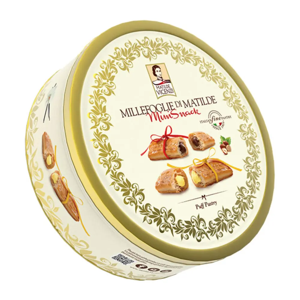 Bánh Ngàn Lớp Nhân Kem, Millefoglie di Matilde, Mini Snack Puff Pastry (200g) - MATILDE VICENZI