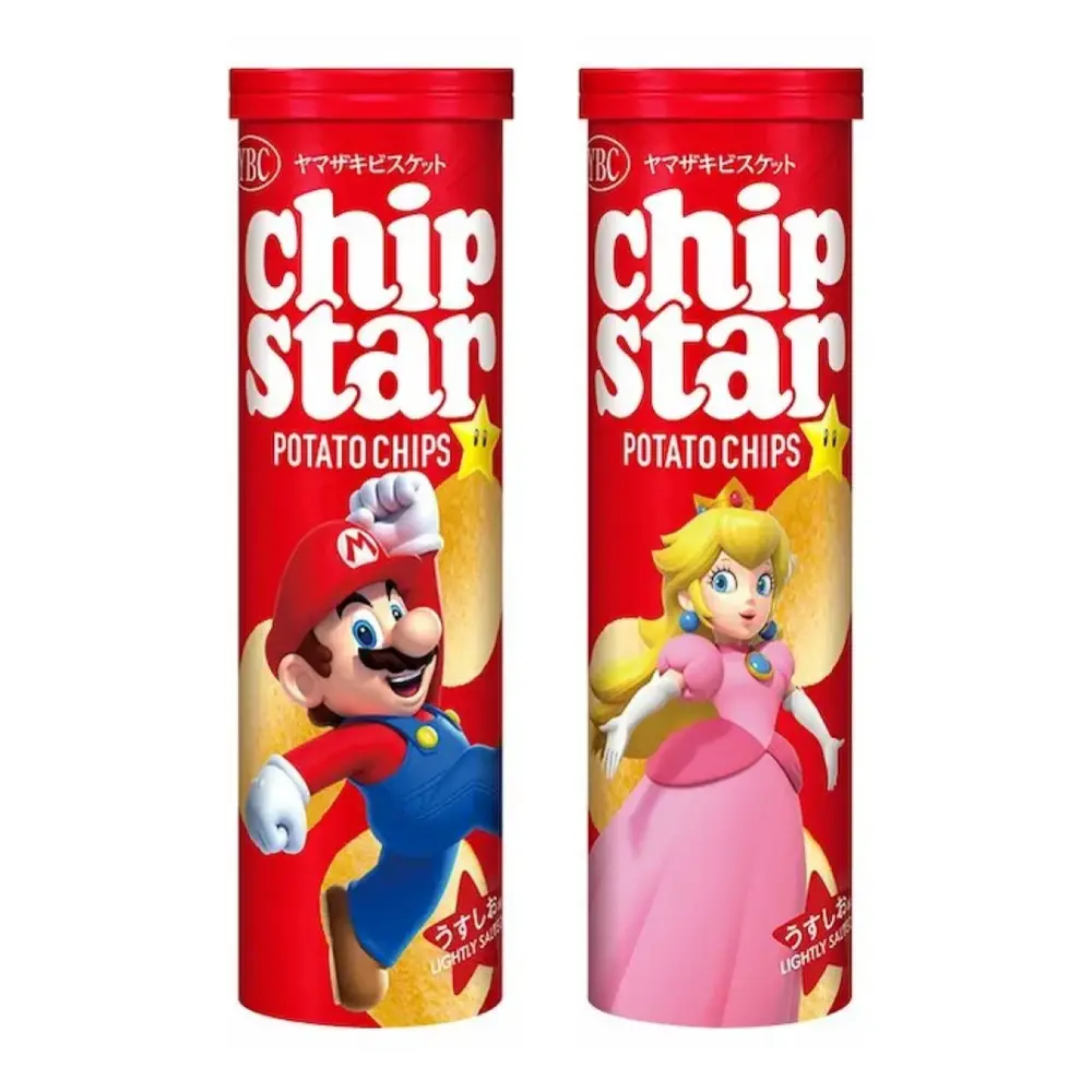 Khoai Tây Chiên Vị Muối, Chip Star, Lightly Salted Potato Chips (105g) - YBC