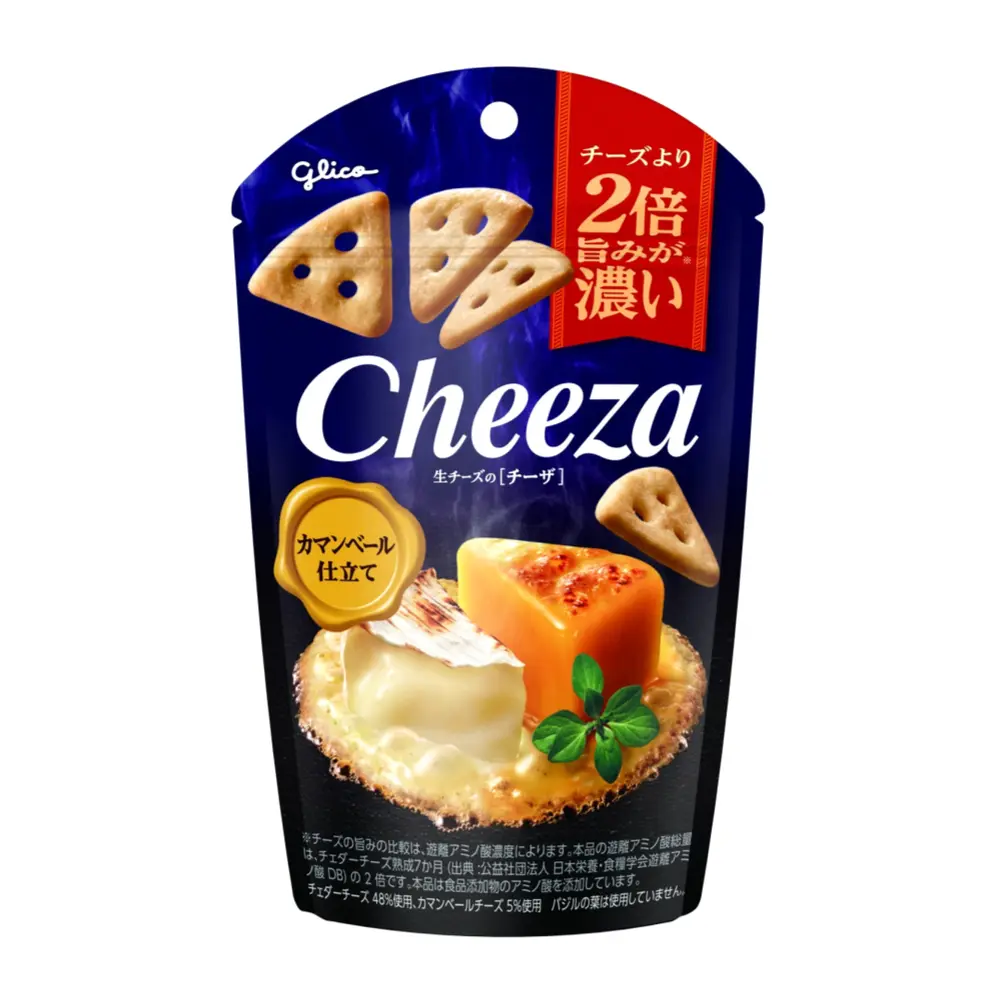 Bánh Quy Phô Mai Tươi, Cheeza, Camembert Cheese Snack (36g) - GLICO