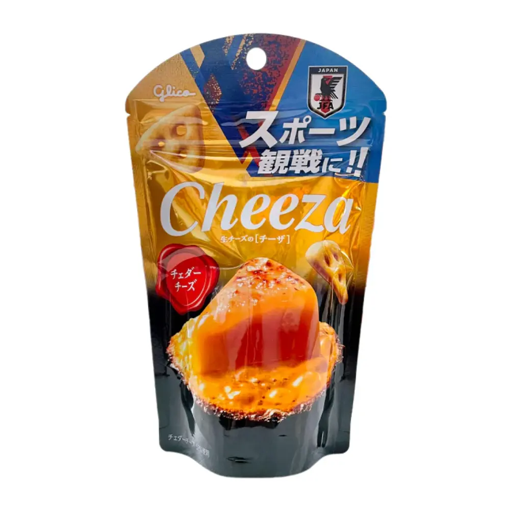 Bánh Quy Phô Mai Tươi, Cheeza, Cheddar Cheese Snack (36g) - GLICO