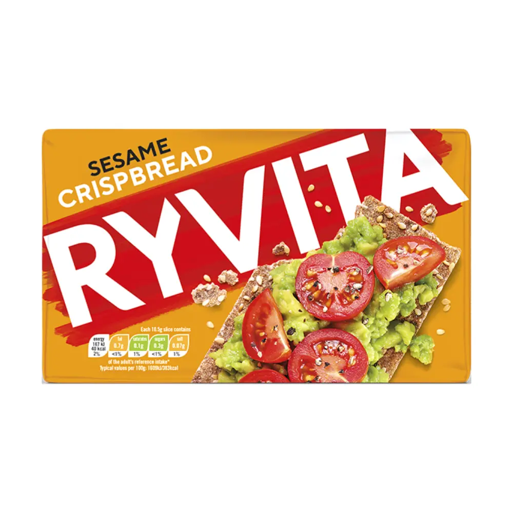 Bánh Quy Giòn Hạt Mè, Sesame Crispbread (250g) - RYVITA