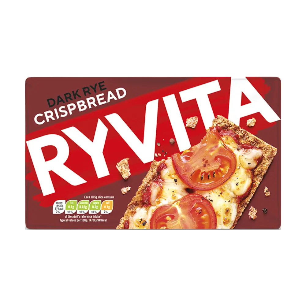 Bánh Quy Giòn Lúa Mạch Đen, Dark Rye Crispbread (250g) - RYVITA