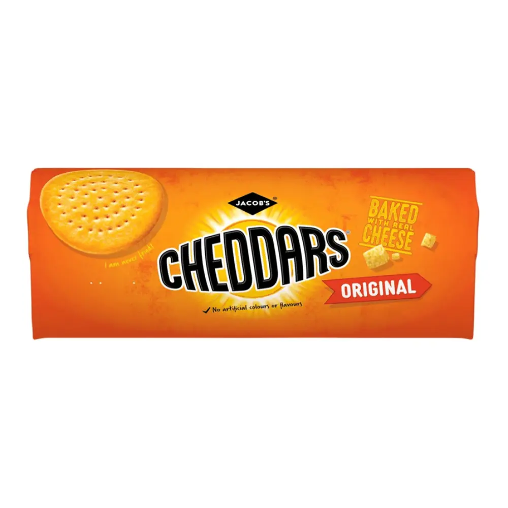 Bánh Quy Phô Mai, Cheddars, Original Cheese Biscuits (150g) - JACOB'S