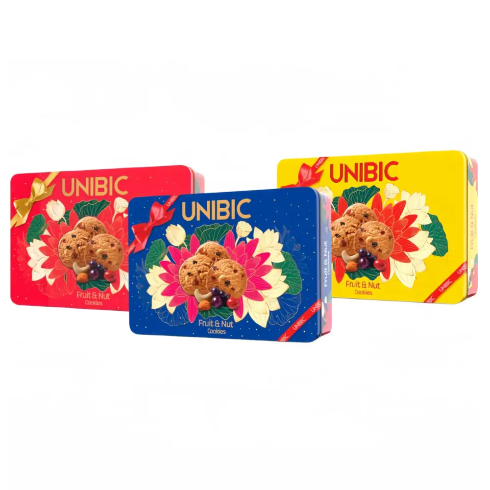 Bánh Quy Tổng Hợp (Xanh Dương), Fine Selection Cookies (360g) - UNIBIC