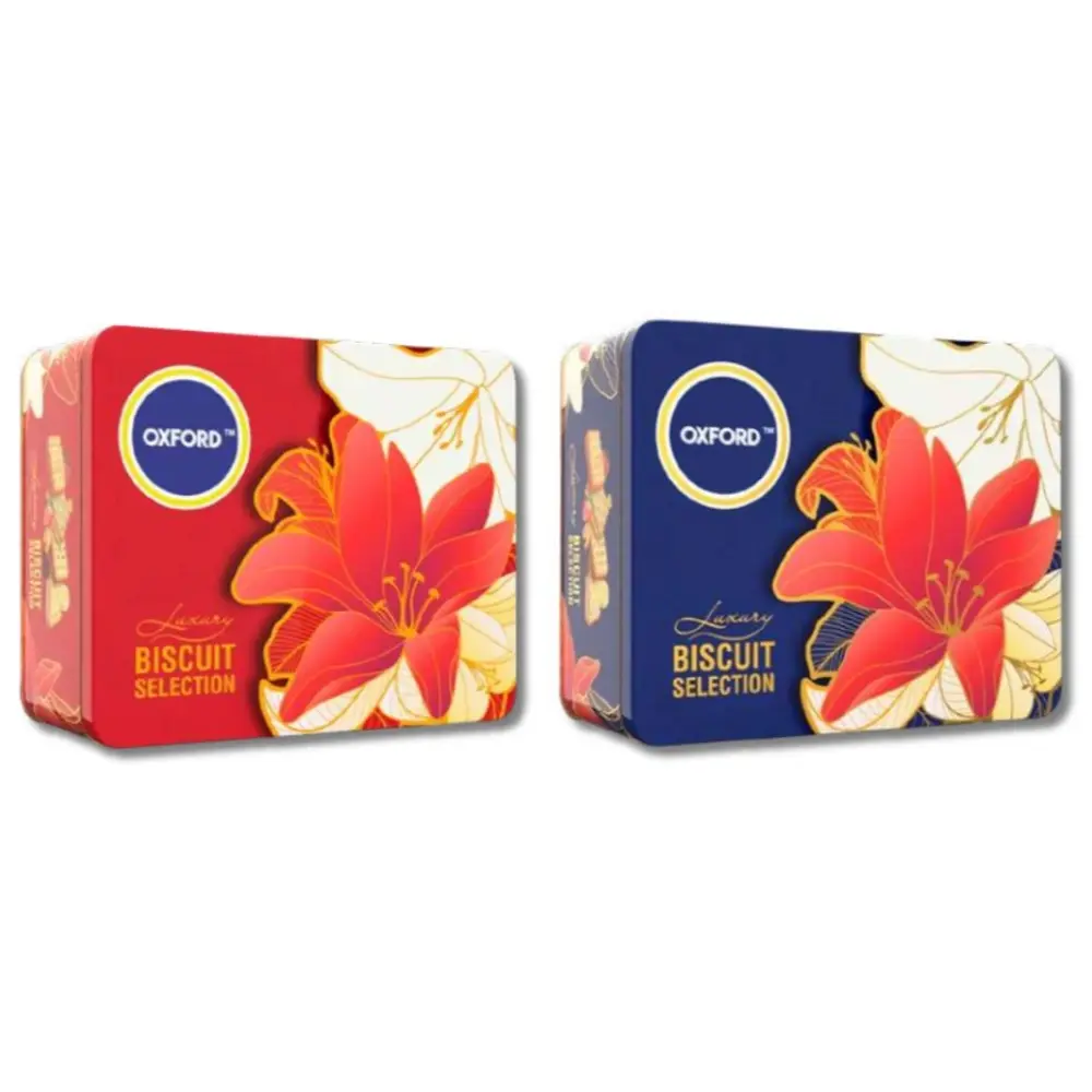 Bánh Quy Tổng Hợp (Đỏ), Luxury Biscuit Selection (168g) - OXFORD