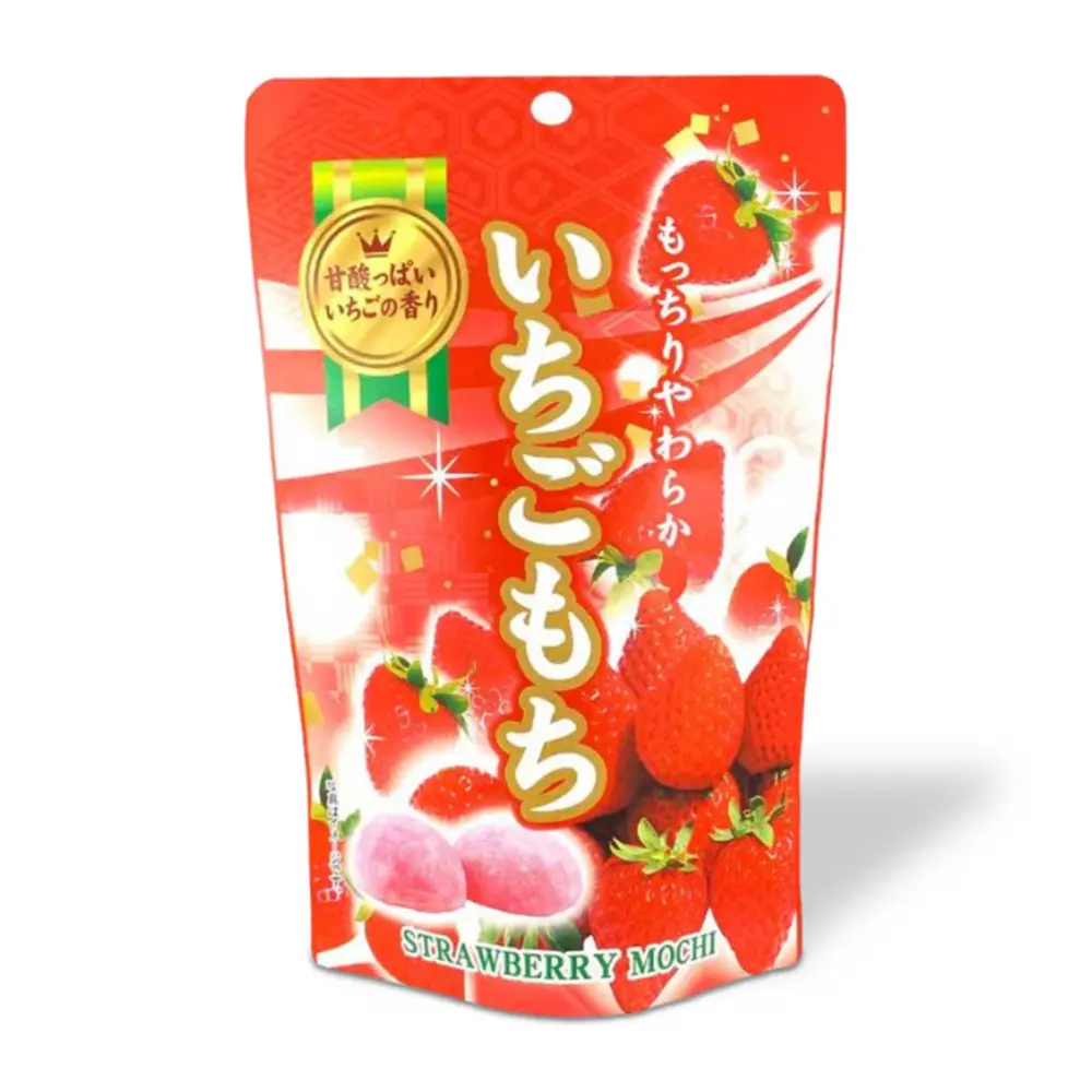 Bánh Mochi Dâu, Strawberry Mochi (130g) - SEIKI
