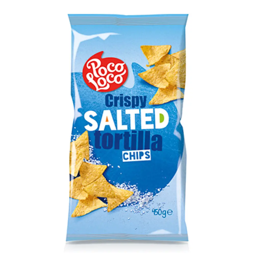 Bánh Ngô Giòn Vị Muối, Crispy Salted Tortilla Chips (200g) - POCO LOCO