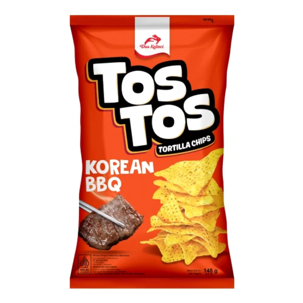 Bánh Ngô Giòn Vị Thịt Nướng Hàn Quốc, Tortilla Chips, Korean BBQ, 5.11 oz (145g) - TOSTOS